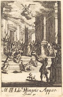 The Martyrdom of Saint James Minor, c. 1634/1635. Creator: Jacques Callot