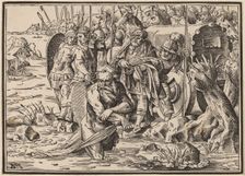 The Martyrdom of Saint James (?), published 1630. Creator: Christoph Maurer