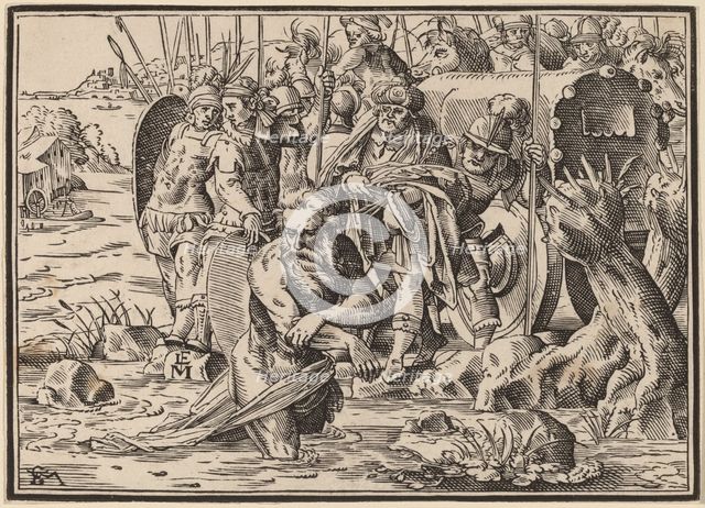 The Martyrdom of Saint James (?), published 1630. Creator: Christoph Maurer.