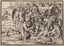 The Martyrdom of Saint James (?), published 1630. Creator: Christoph Maurer