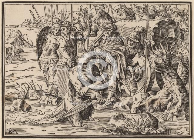 The Martyrdom of Saint James (?), published 1630. Creator: Christoph Maurer.