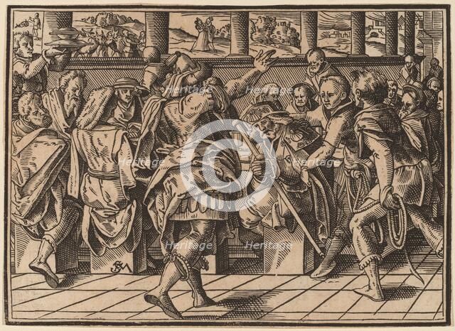 The Martyrdom of Saint James (?), published 1630. Creator: Christoph Maurer.