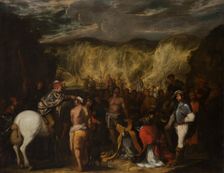 The Martyrdom of Saint Januarius and his Fellows, 1601-1700. Creator: Follower of Salvator Rosa
