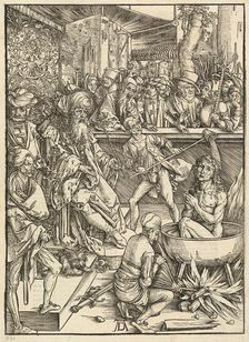 The Martyrdom of Saint John, 1498. Creator: Albrecht Durer