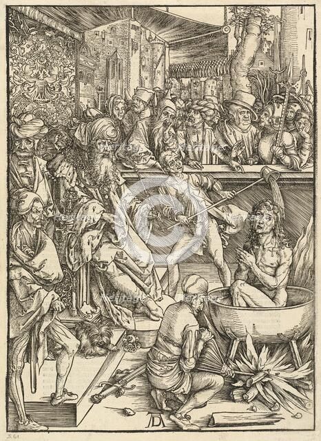 The Martyrdom of Saint John, 1498. Creator: Albrecht Durer.