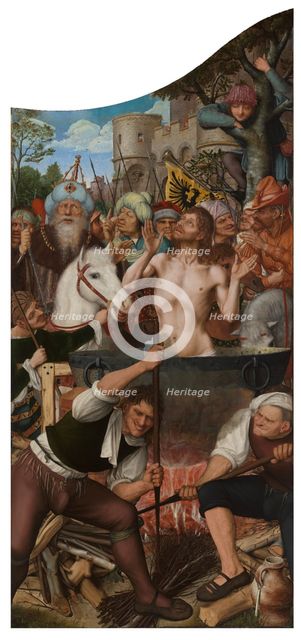 The Martyrdom of Saint John, 1511. Creator: Quentin Metsys I.