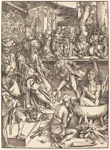 The Martyrdom of Saint John, probably c. 1496/1498. Creator: Albrecht Durer