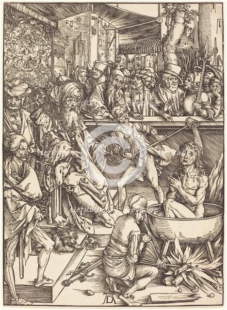 The Martyrdom of Saint John, probably c. 1496/1498. Creator: Albrecht Durer.