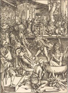 The Martyrdom of Saint John, probably c. 1496/1498. Creator: Albrecht Durer