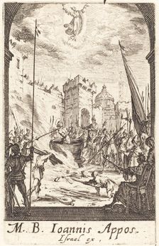 The Martyrdom of Saint John the Evangelist, c. 1634/1635. Creator: Jacques Callot