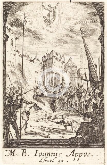 The Martyrdom of Saint John the Evangelist, c. 1634/1635. Creator: Jacques Callot.