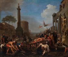The Martyrdom of Saint Lawrence, 1647. Creator: Bartholomeus Breenbergh