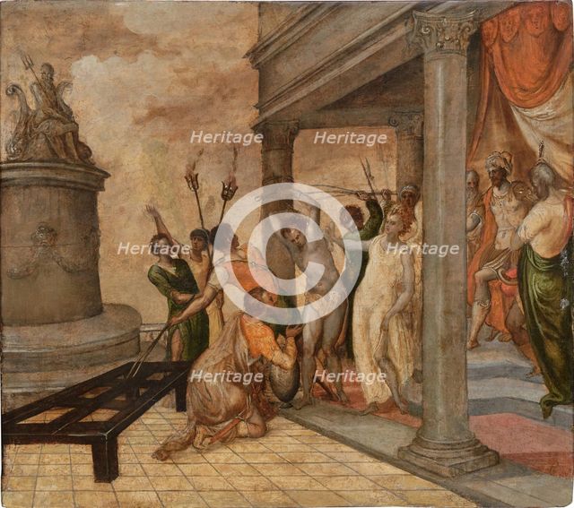 The Martyrdom of Saint Lawrence, c1569. Creator: El Greco, Dominico (1541-1614).