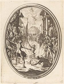 The Martyrdom of Saint Lawrence. Creator: Jacques Callot