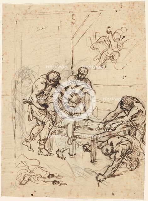 The Martyrdom of Saint Lawrence. Creator: Lodovico Carracci.