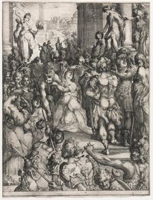 The Martyrdom of Saint Lucy. Creator: Jacques Bellange (French, c.1575-1616)