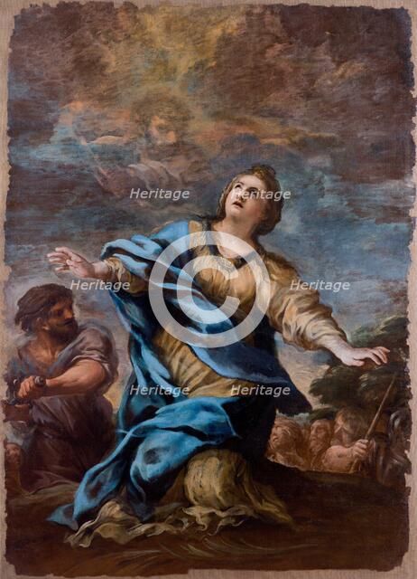 The Martyrdom of Saint Martina, 1660. Creator: Cortona, Pietro da (1596-1669).