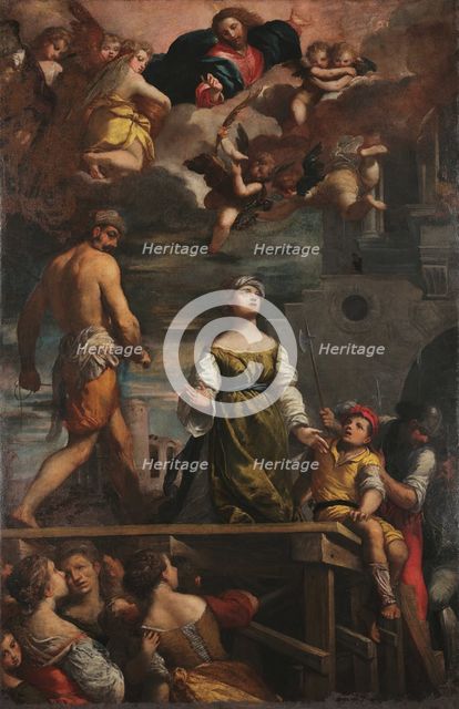 The Martyrdom of Saint Margaret, 1611. Creator: Scarsellino (Scarsella), Ippolito (1551-1620).