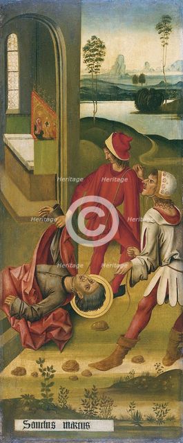 The Martyrdom of Saint Mark, 1478. Artist: Mälesskircher, Gabriel (ca. 1425-1495)