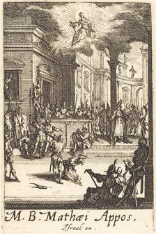 The Martyrdom of Saint Matthew, c. 1634/1635. Creator: Jacques Callot
