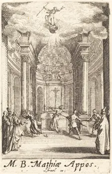 The Martyrdom of Saint Matthias, c. 1634/1635. Creator: Jacques Callot