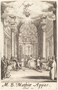 The Martyrdom of Saint Matthias, c. 1634/1635. Creator: Jacques Callot