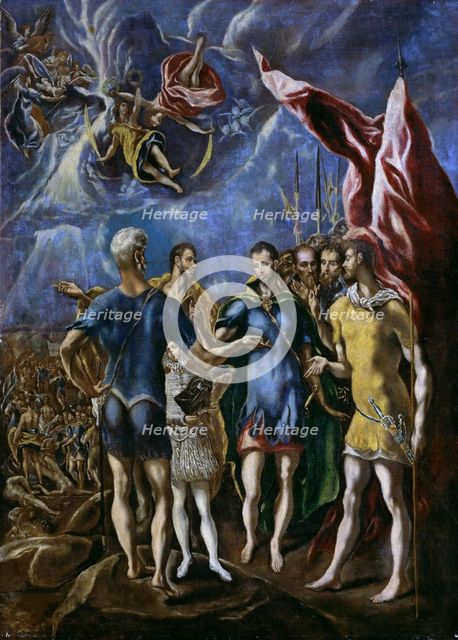 The Martyrdom of Saint Maurice, ca. 1600. Creator: El Greco, Dominico (1541-1614).