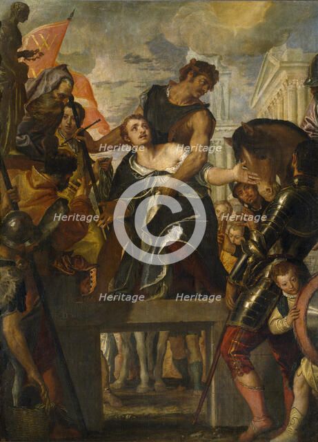 The Martyrdom of Saint Menas. Artist: Veronese, Paolo (1528-1588)