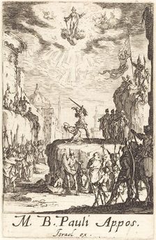 The Martyrdom of Saint Paul, c. 1634/1635. Creator: Jacques Callot