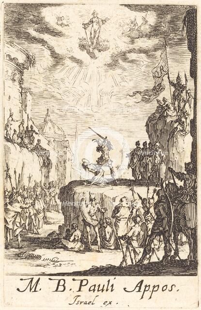 The Martyrdom of Saint Paul, c. 1634/1635. Creator: Jacques Callot.