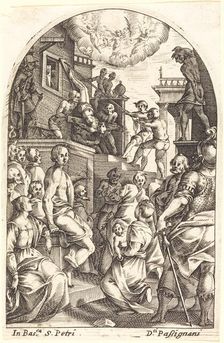 The Martyrdom of Saint Peter, 1608/1611. Creator: Jacques Callot