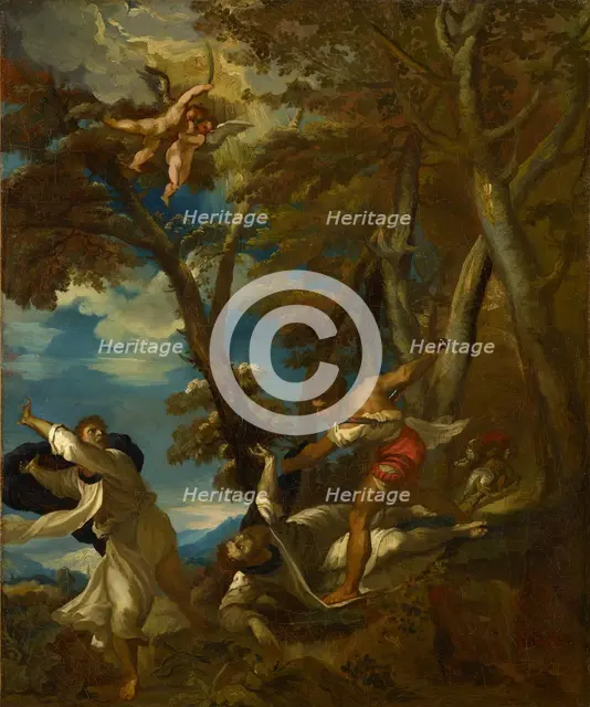 The Martyrdom of Saint Peter, 1814. Creator: Theodore Gericault.