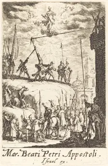 The Martyrdom of Saint Peter, c. 1634/1635. Creator: Jacques Callot