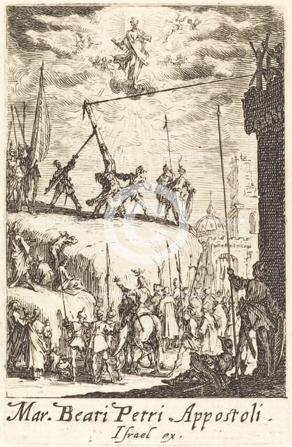 The Martyrdom of Saint Peter, c. 1634/1635. Creator: Jacques Callot.