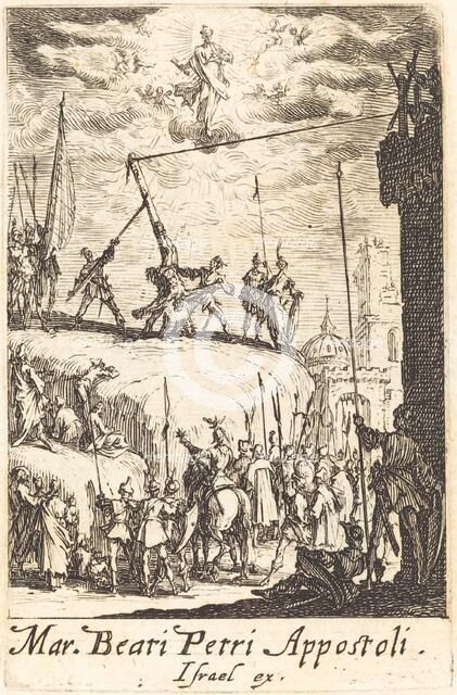 The Martyrdom of Saint Peter, c. 1634/1635. Creator: Jacques Callot.