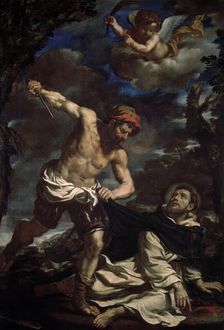 The Martyrdom of Saint Peter end 1620s. Artist: Guercino