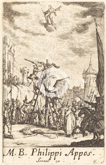 The Martyrdom of Saint Philip, c. 1634/1635. Creator: Jacques Callot.