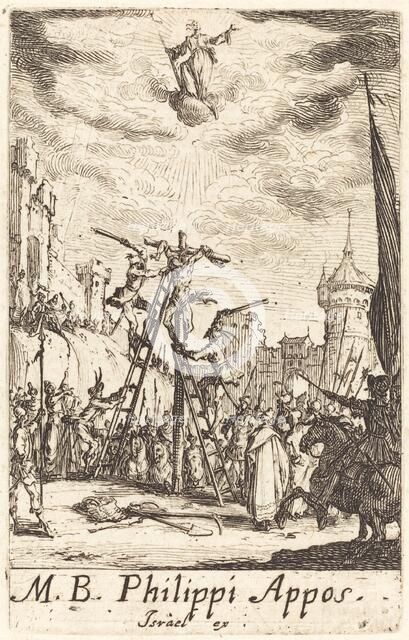 The Martyrdom of Saint Philip, c. 1634/1635. Creator: Jacques Callot.