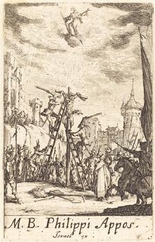 The Martyrdom of Saint Philip, c. 1634/1635. Creator: Jacques Callot