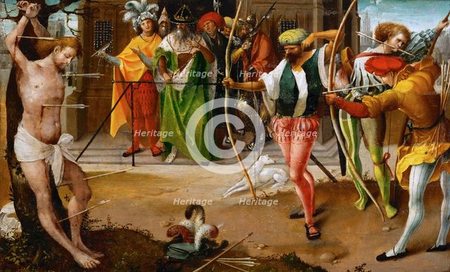 The Martyrdom of Saint Sebastian.