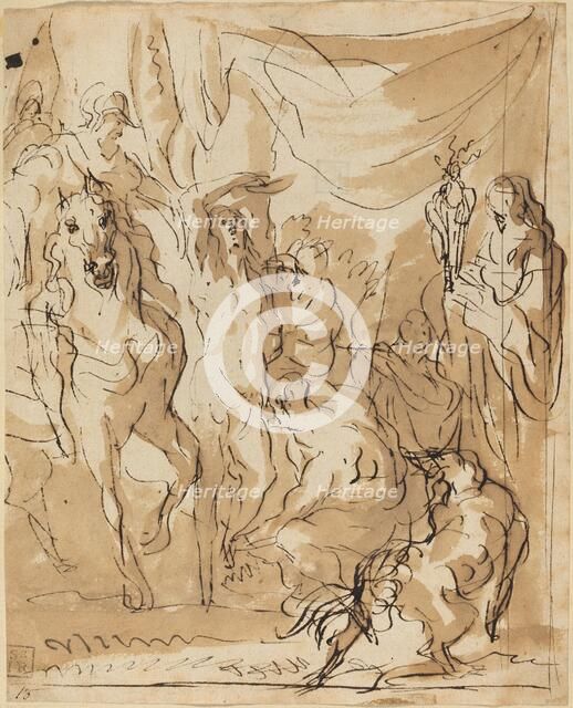 The Martyrdom of Saint Sebastian, c. 1620/1621. Creator: Jacob Jordaens.