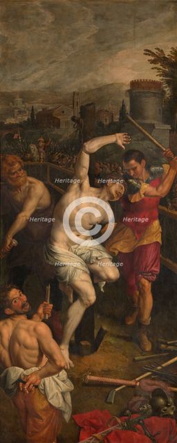 The Martyrdom of Saint Sebastian, c1575. Creator: Ambrosius Francken I.