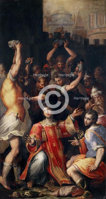 The Martyrdom of Saint Stephen, 1571. Creator: Vasari, Giorgio (1511-1574).