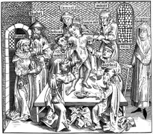 The martyrdom of Simon of Trent, 1493 (1849).Artist: Pierre Wolgmuth