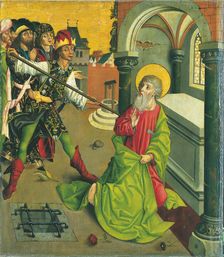 The Martyrdom of St Thomas, c1480-1490. Creator: Master of the Winkler Epitaph