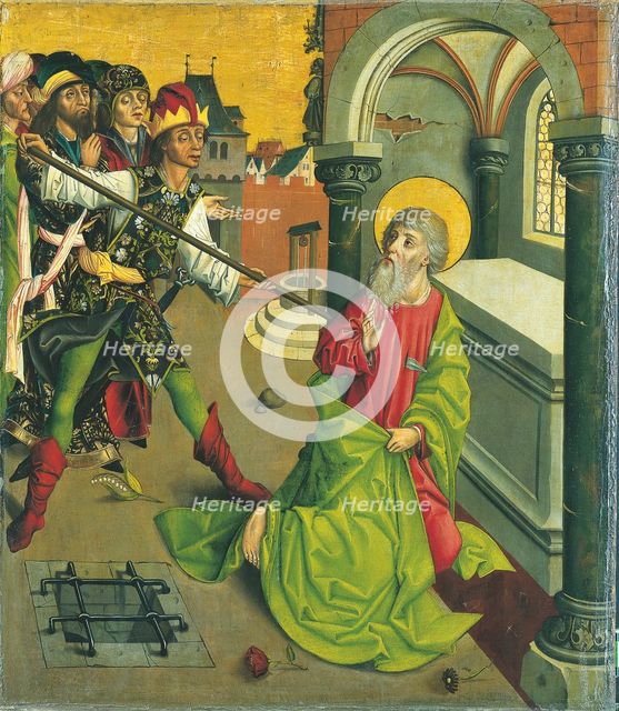 The Martyrdom of St Thomas, c1480-1490. Creator: Master of the Winkler Epitaph.