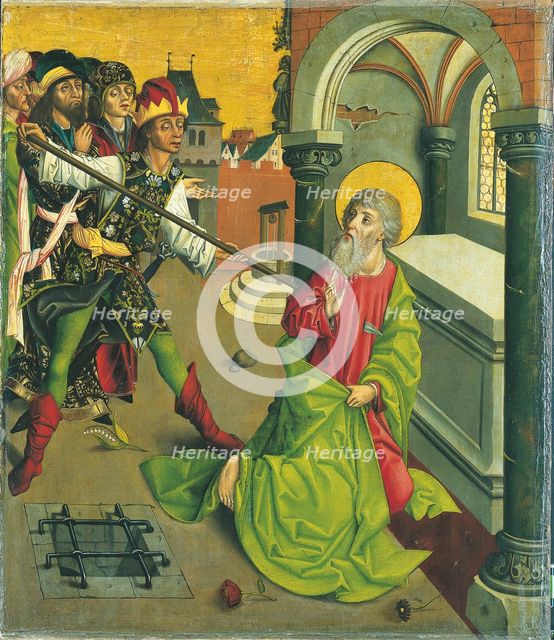 The Martyrdom of St Thomas, c1480-1490. Creator: Master of the Winkler Epitaph.