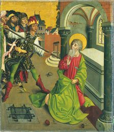 The Martyrdom of St Thomas, c1480-1490. Creator: Master of the Winkler Epitaph