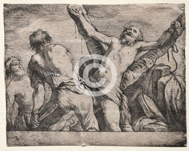 The Martyrdom of St. Andrew. Creator: Claude Vignon (French, 1593-1670).