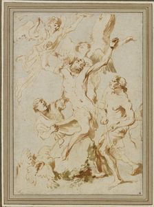 The Martyrdom of St. Bartholomew. Creator: Giovanni Benedetto Castiglione